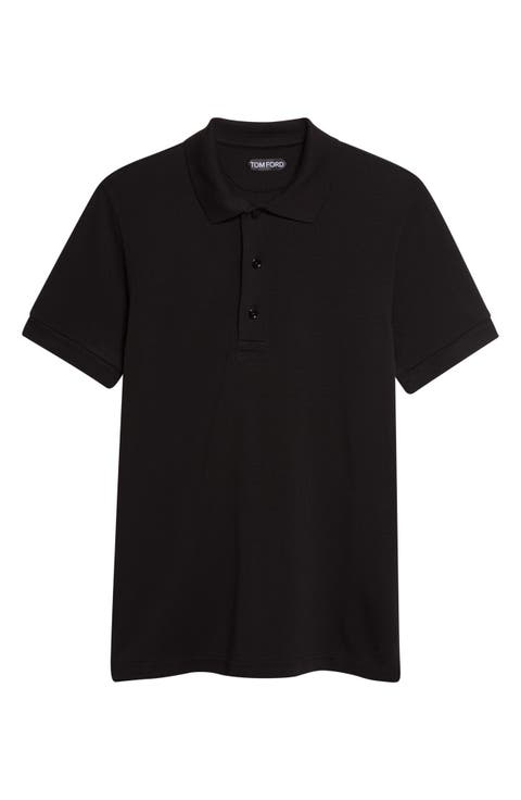 Lyocell & Cotton Piqué Polo