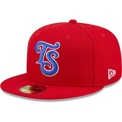 Men's New Era Red Tennessee Smokies Authentic Collection 59FIFTY Fitted Hat