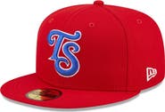 New Era Men's New Era Red Tennessee Smokies Authentic Collection 59FIFTY Fitted Hat