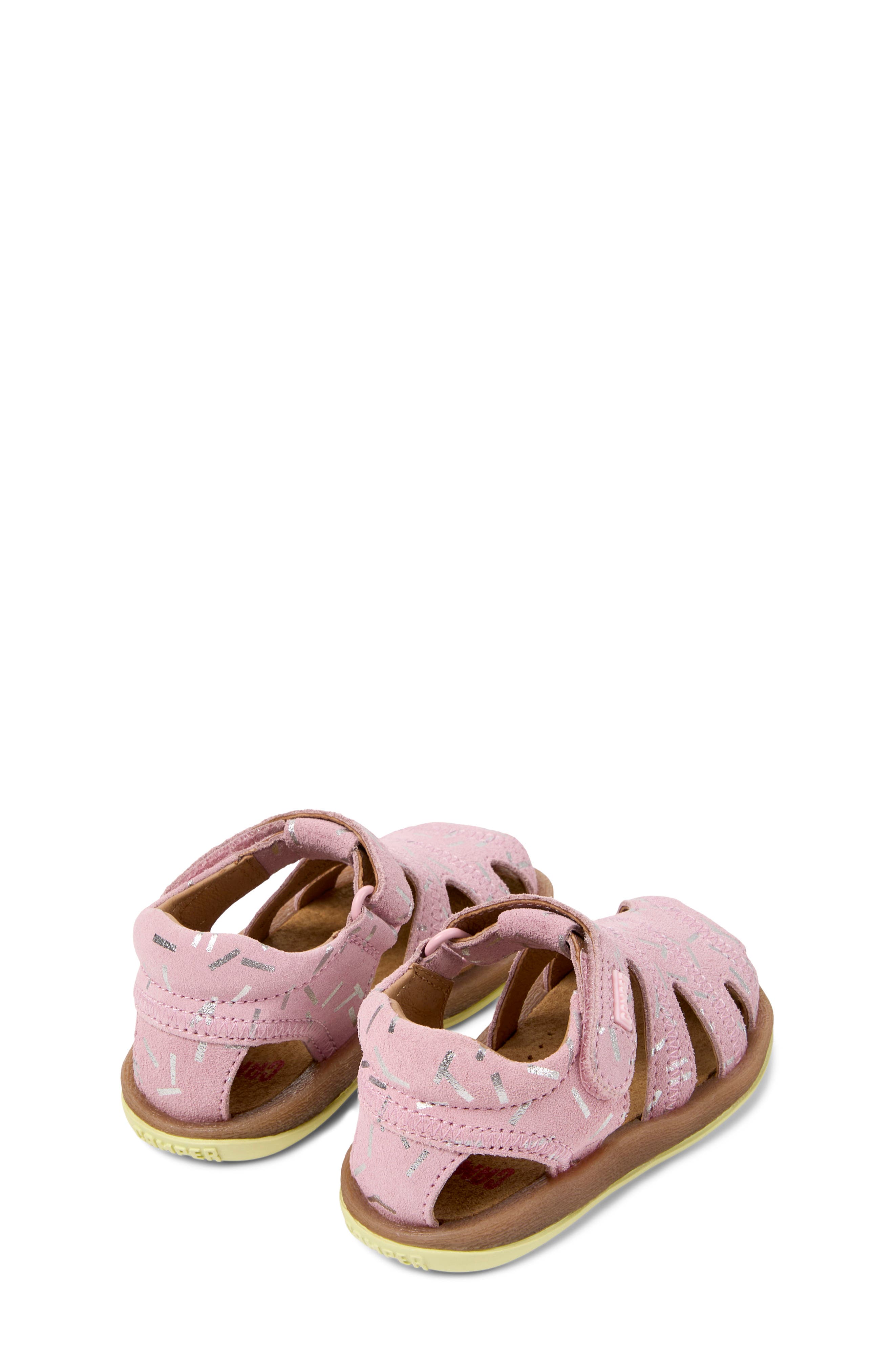 Camper Kids' Bicho Fisherman Sandal, Alternate, color, Medium Pink