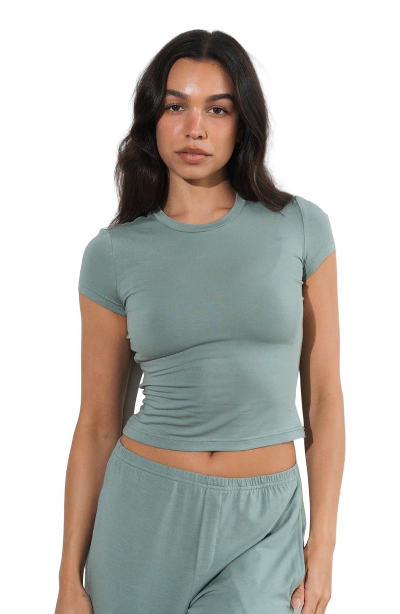 Vitality Vital Baby Tee, Main, color, Thyme