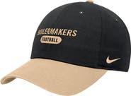 Nike Men's Nike Black Purdue Boilermakers Colorblock Club Adjustable Hat