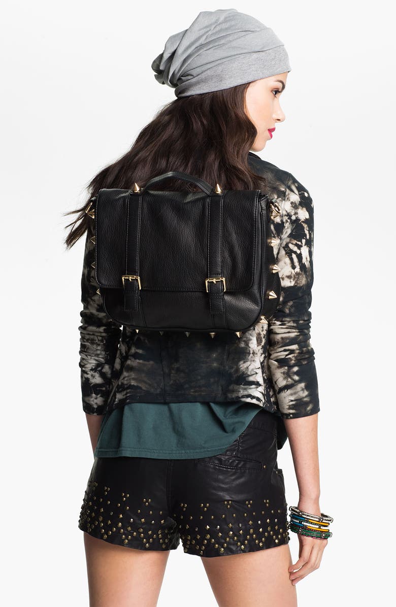 House of Harlow 1960 Leather Station Necklace, Alternate, color,