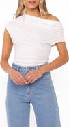 Petal & Pup Jacki One-Shoulder Knit Top