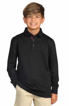 TailorByrd Kids' Long Sleeve Polo