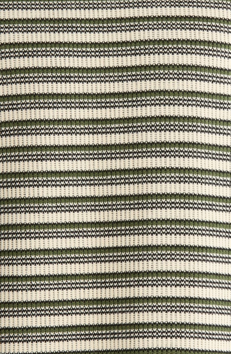 HONOR THE GIFT Speak Stripe Cotton T-Shirt, Alternate, color, Olive