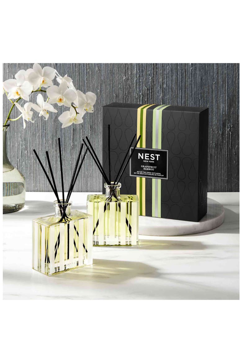 Grapefruit & Bamboo Reed Diffuser Duo (Nordstrom Exclusive) $124 Value, Alternate, color, NO COLOR