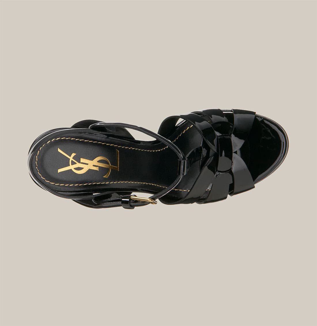 Yves Saint Laurent 'Tribute' Sandal, Alternate, color, 