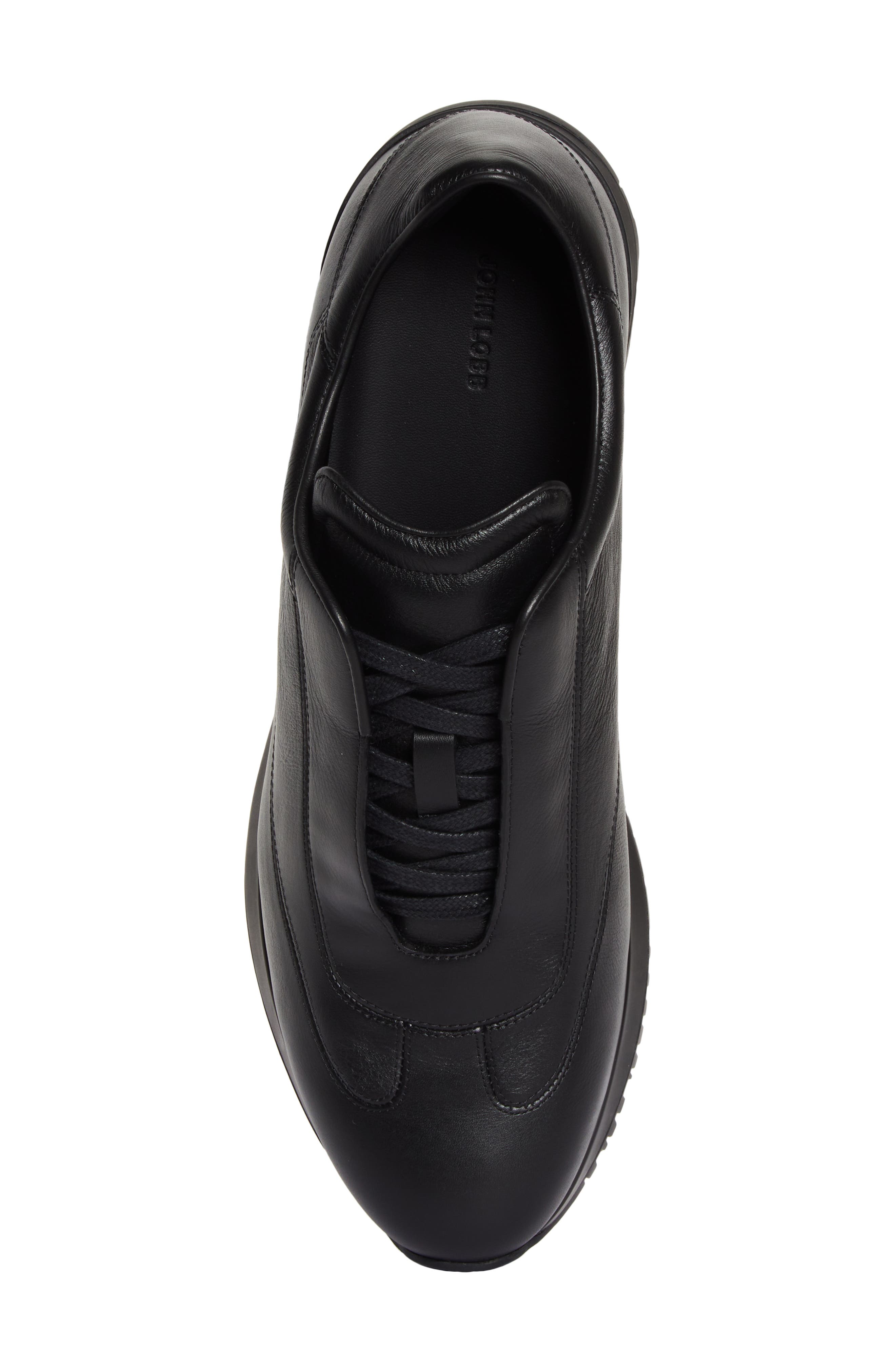 John Lobb River Leather Sneaker, Alternate, color, 