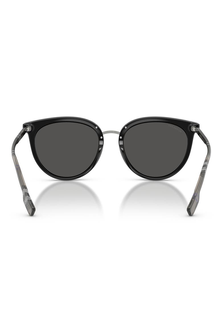 Willow 54mm Phantos Sunglasses, Alternate, color, BLACK / DARK GREY