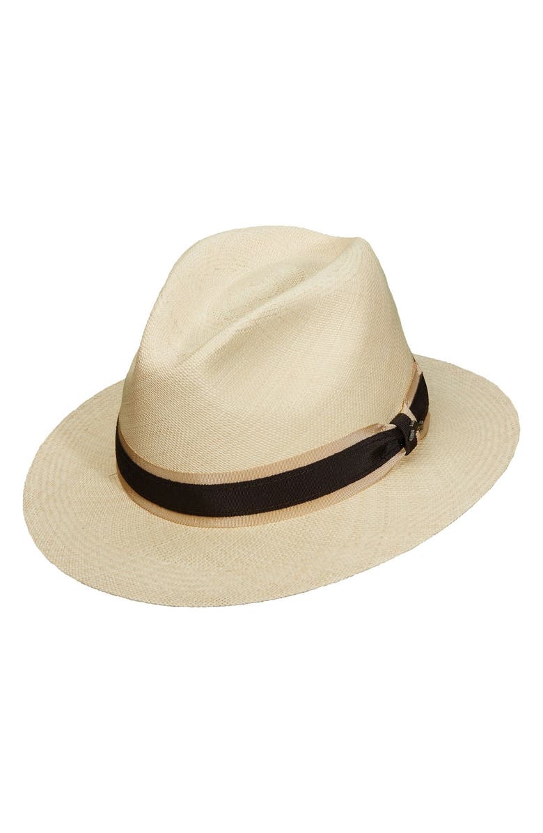 Tommy Bahama Panama Straw Safari Hat, Main, color, 