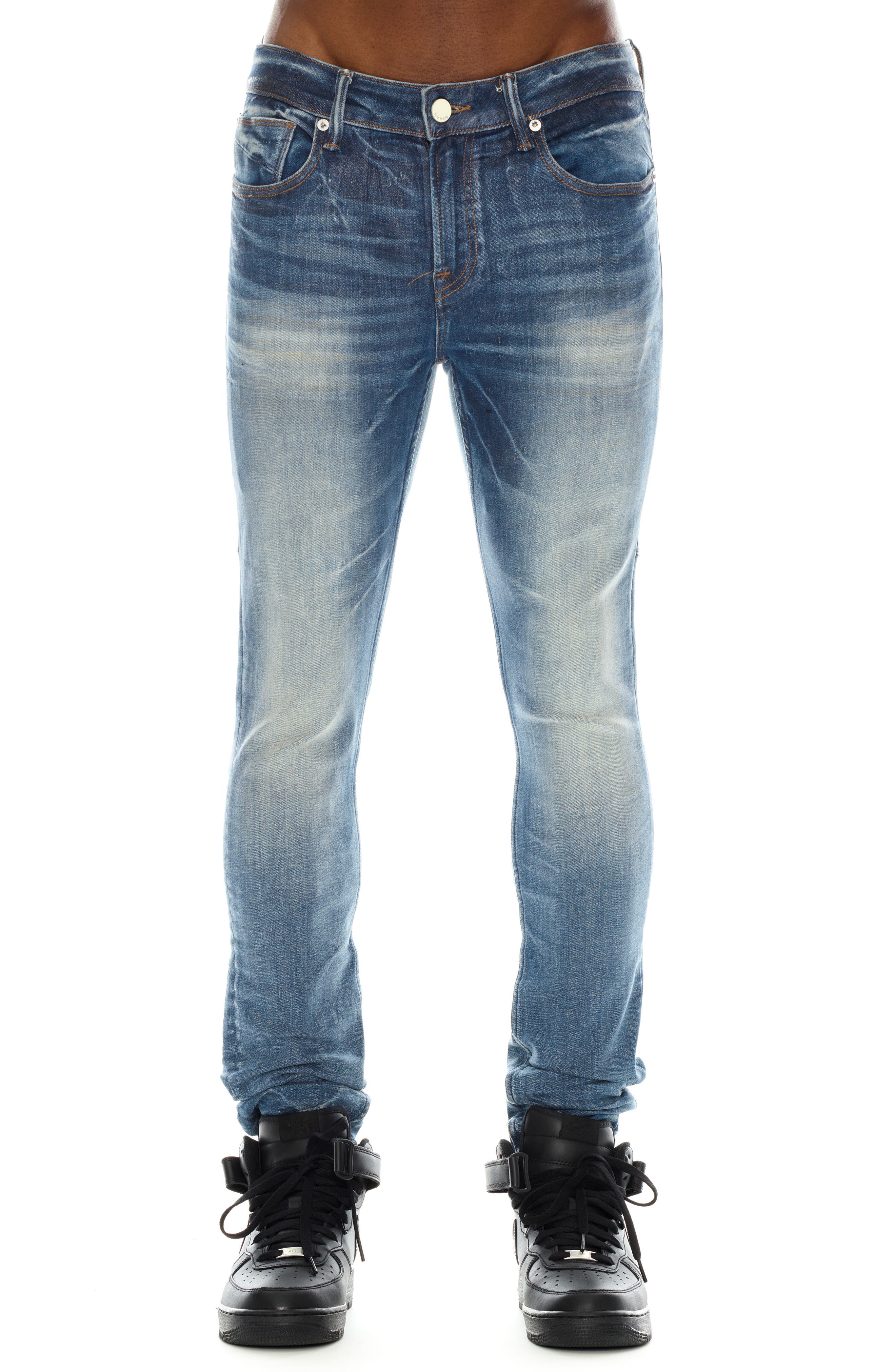 HVMAN Punk Stretch Super Skinny Jeans