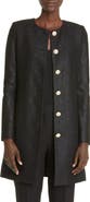St. John Evening Sequin Knit Three Quarter Jacket