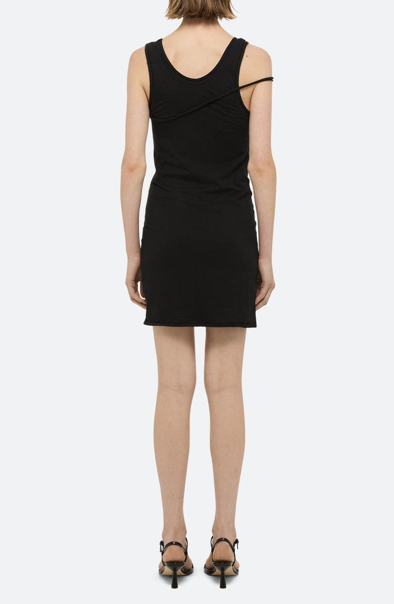 Helmut Lang Long Sleeve Rib Dress, Alternate, color, 