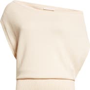 Ramy Brook Chet One-Shoulder Wool Sweater