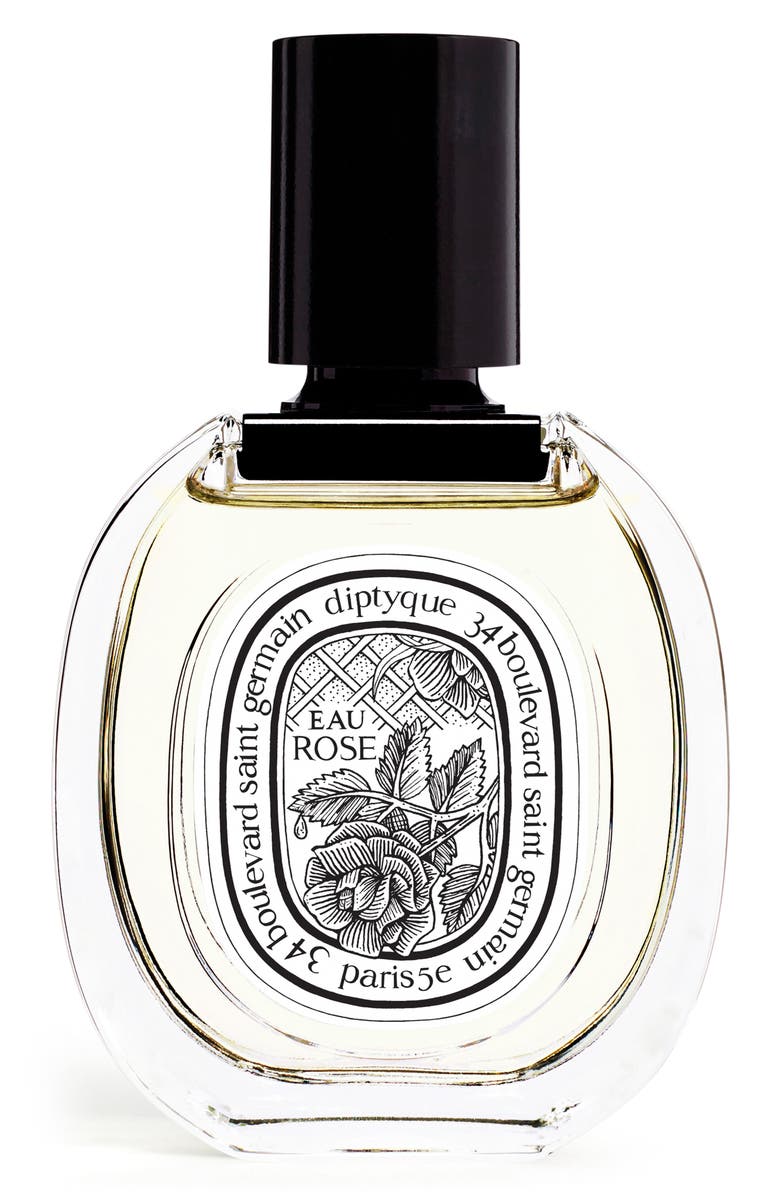 Diptyque Eau Rose Eau de Toilette, Main, color, 