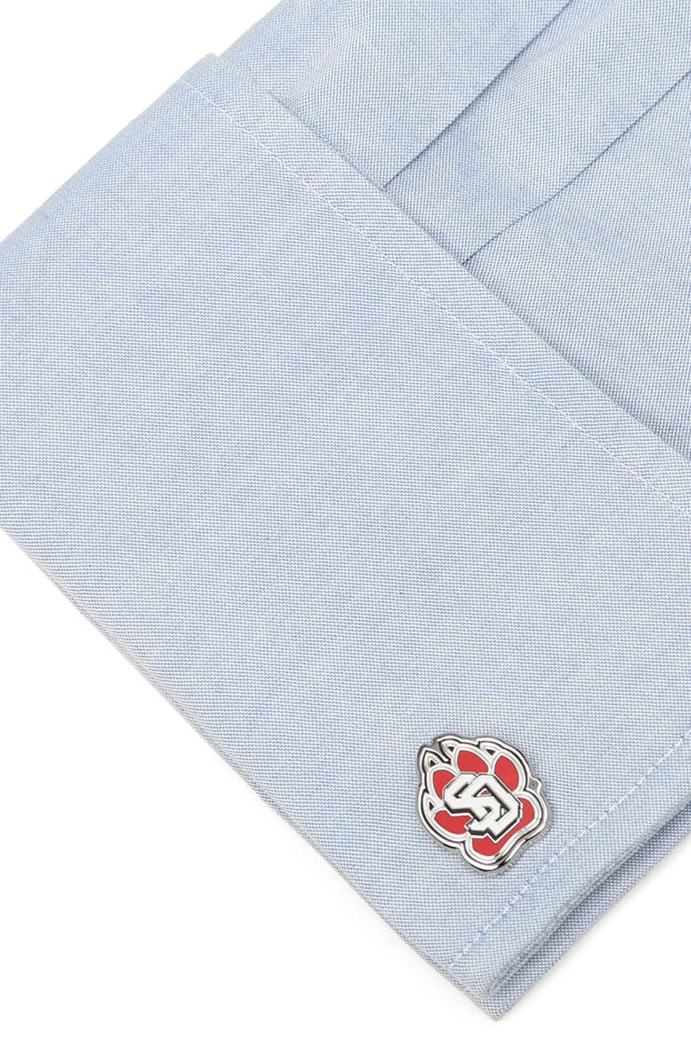 Cufflinks, Inc. NCAA Collegiate University of South Dakota Coyotes Cuff Links, Alternate, color, South Dakota Coyotes