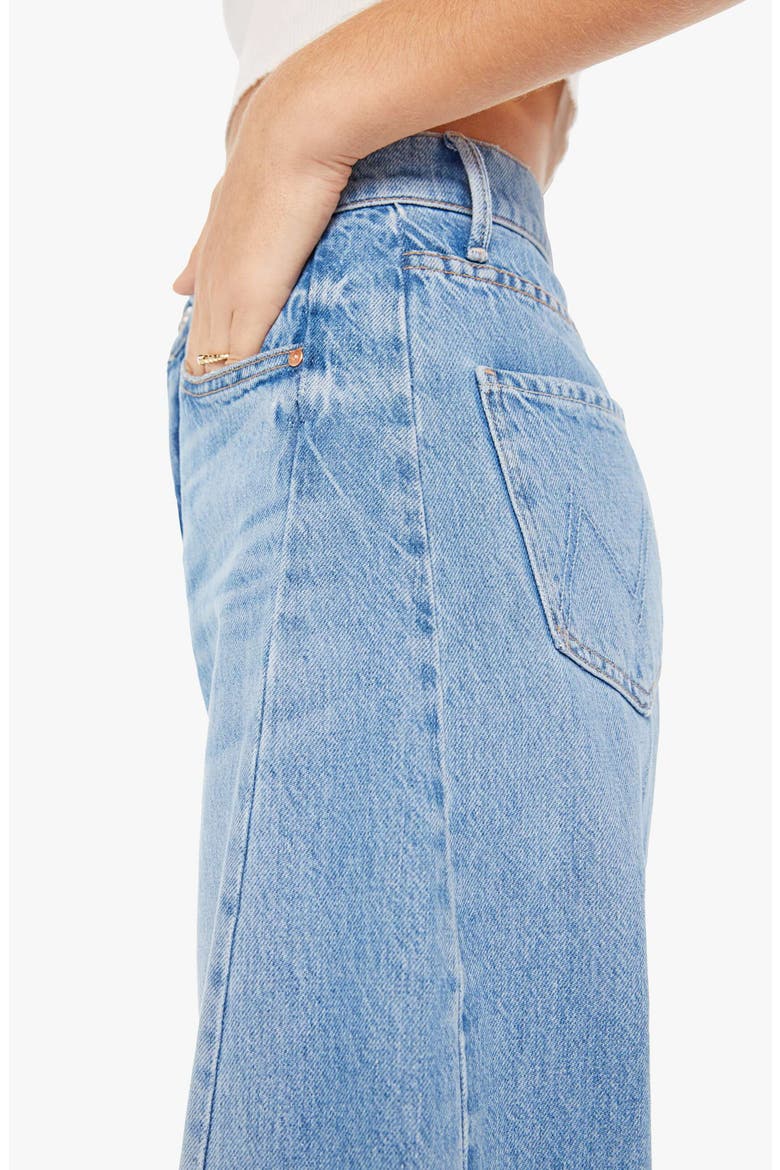 The Half Pipe Flood High Waist Barrel Jeans, Alternate, color, MATERIAL GIRL