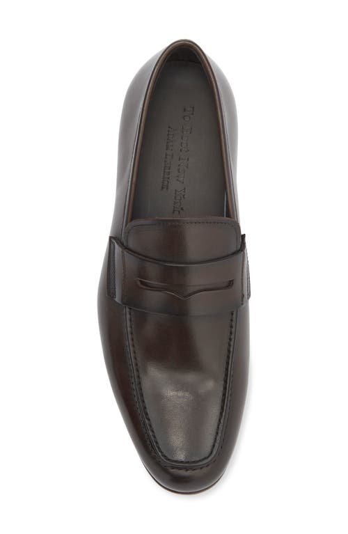 To Boot New York Merrill Penny Loafer In Vitello Tmoro