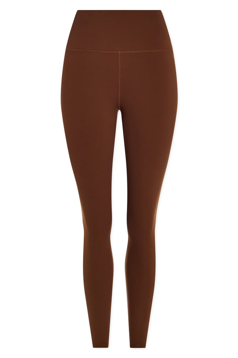 FreeSoft™ High Rise 25-Inch Leggings, Alternate, color, DARK WALNUT