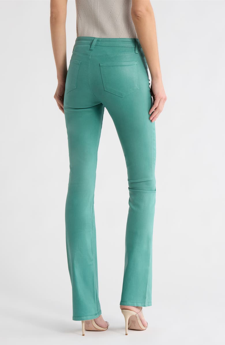 L'AGENCE Selma High Waist Baby Boot Jeans, Alternate, color, Green Jasper Coated