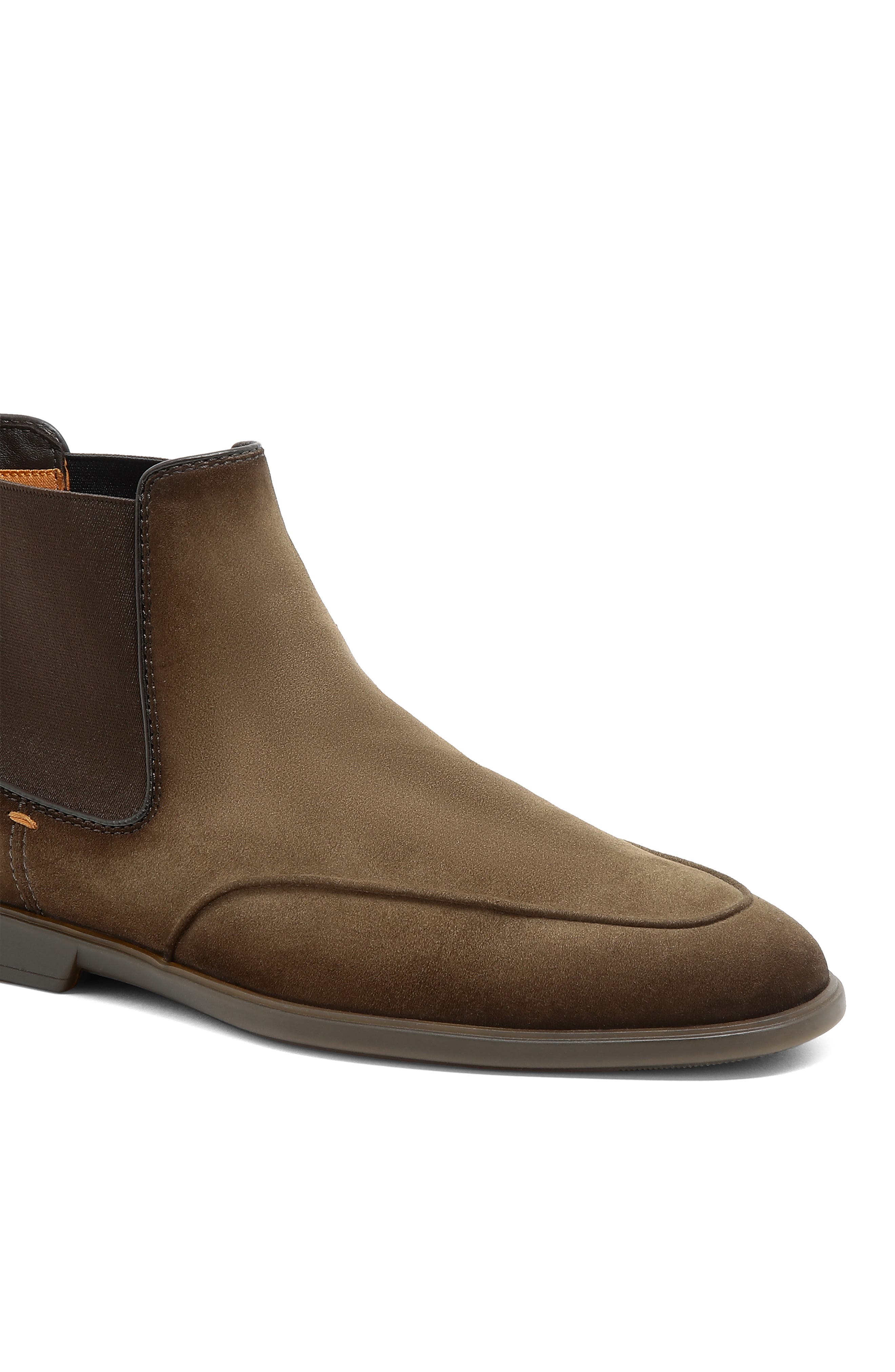 Santoni Claw Chelsea Boot, Alternate, color, Brown
