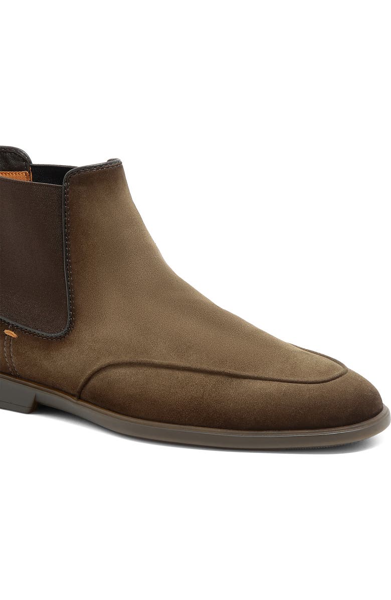 Santoni Claw Chelsea Boot, Alternate, color, Brown
