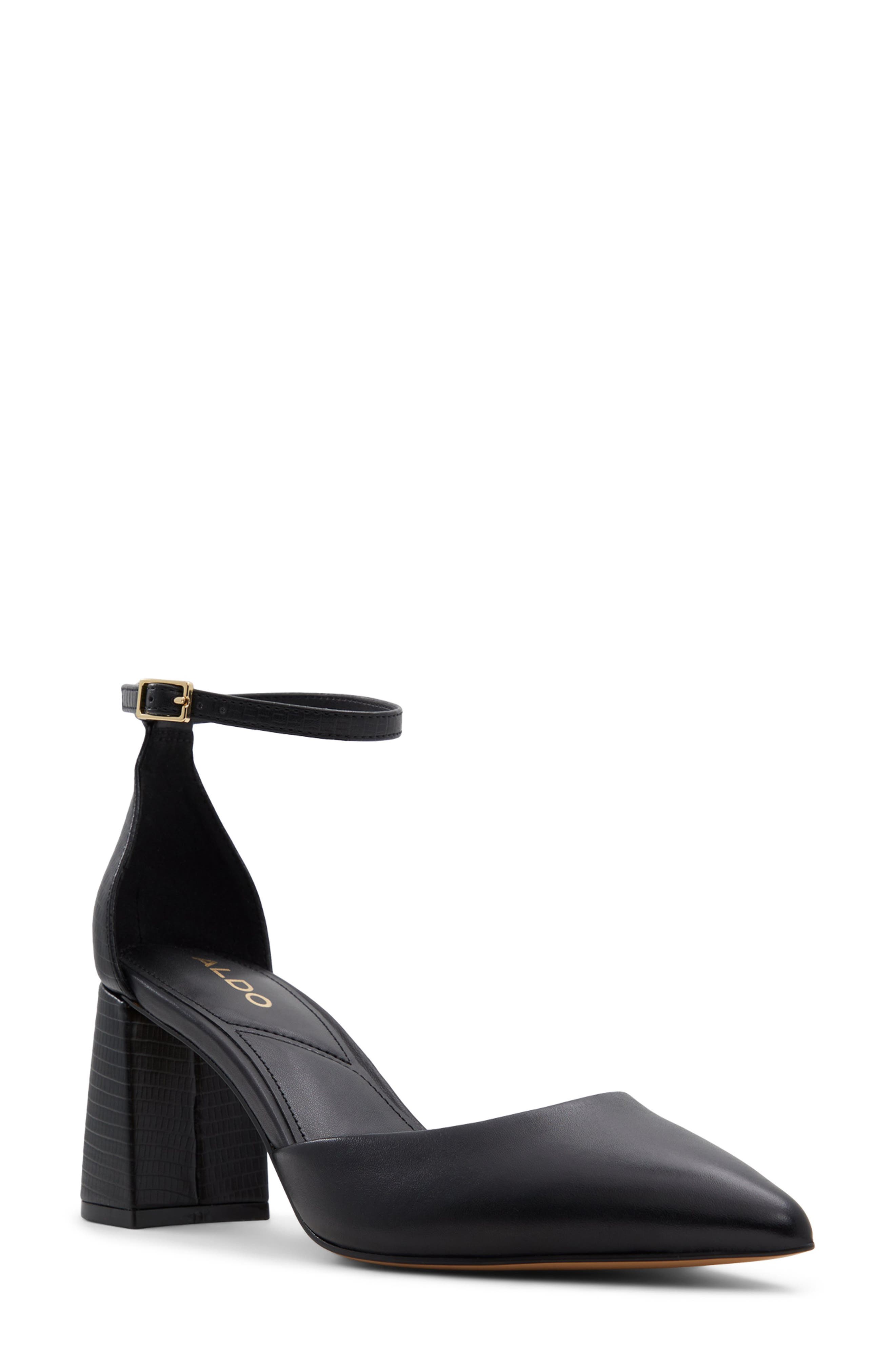 ALDO Jan Pointed Toe Pump, Main, color, Black