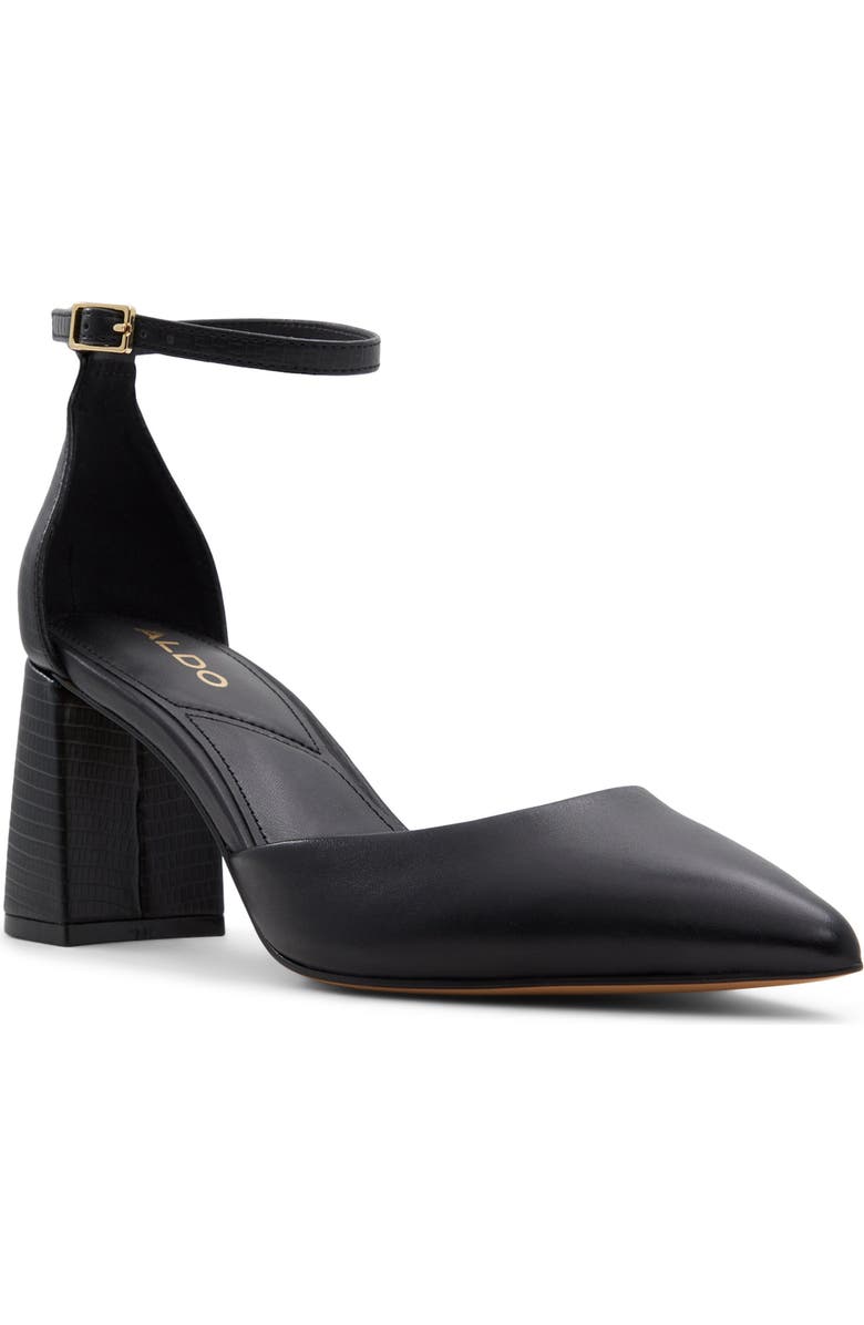 ALDO Jan Pointed Toe Pump, Main, color, Black