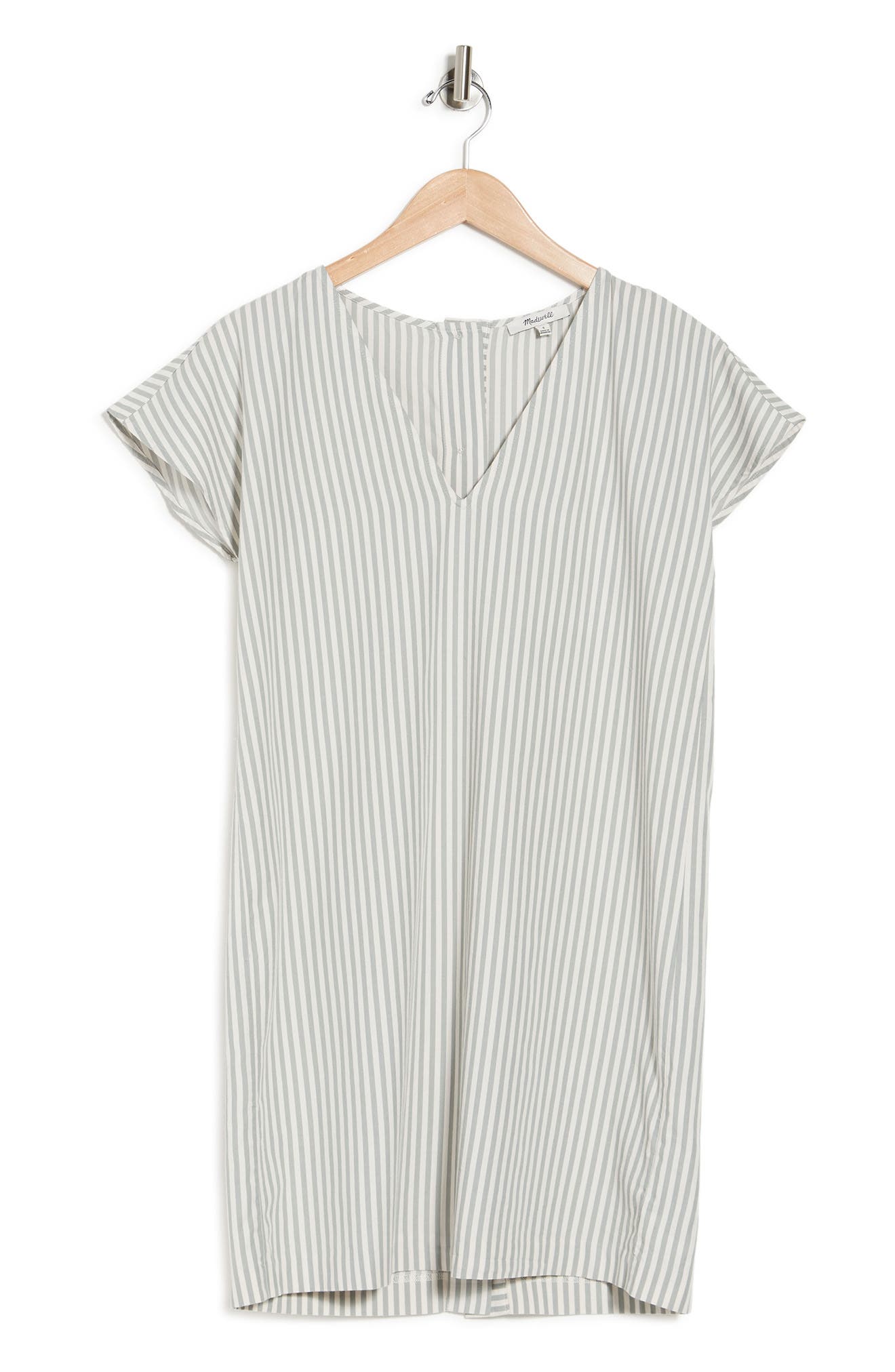 Madewell Stripe Button Back Easy Dress (Women) | Nordstromrack