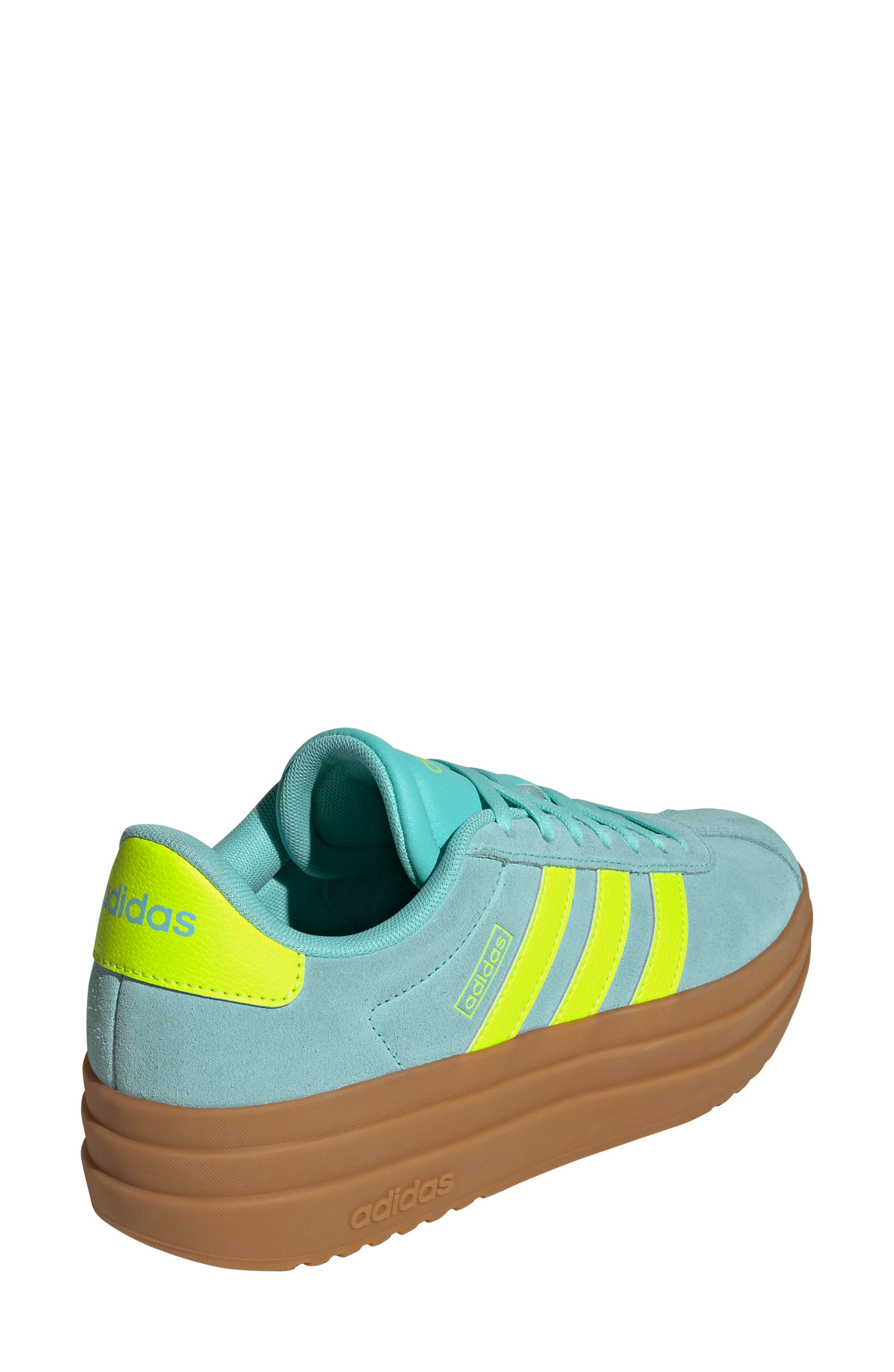 VL Court Bold Sneaker, Alternate, color, FLASH AQUA/ LUCID LEMON/ GUM10