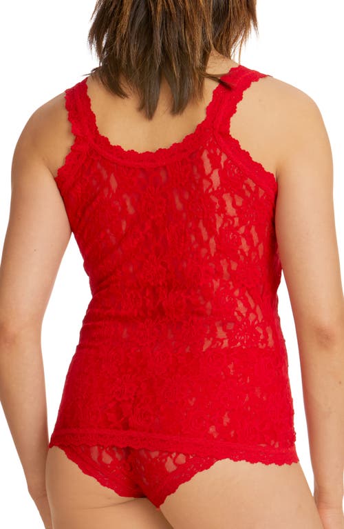 Hanky Panky Signature Lace Camisole In Red