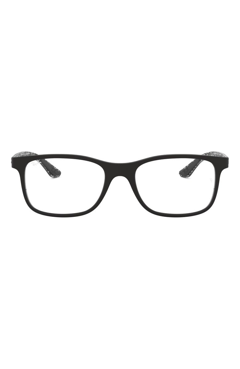 Ray-Ban 55mm Square Optical Glasses, Main, color,