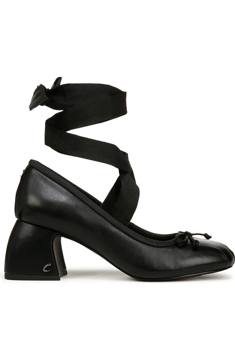 Circus NY by Sam Edelman Della Ankle Tie Pump, Alternate, color, Black 006