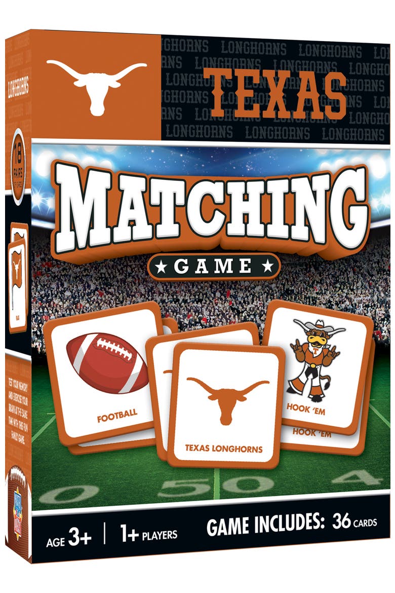 Texas Longhorns Matching Game, Main, color, Multicolor