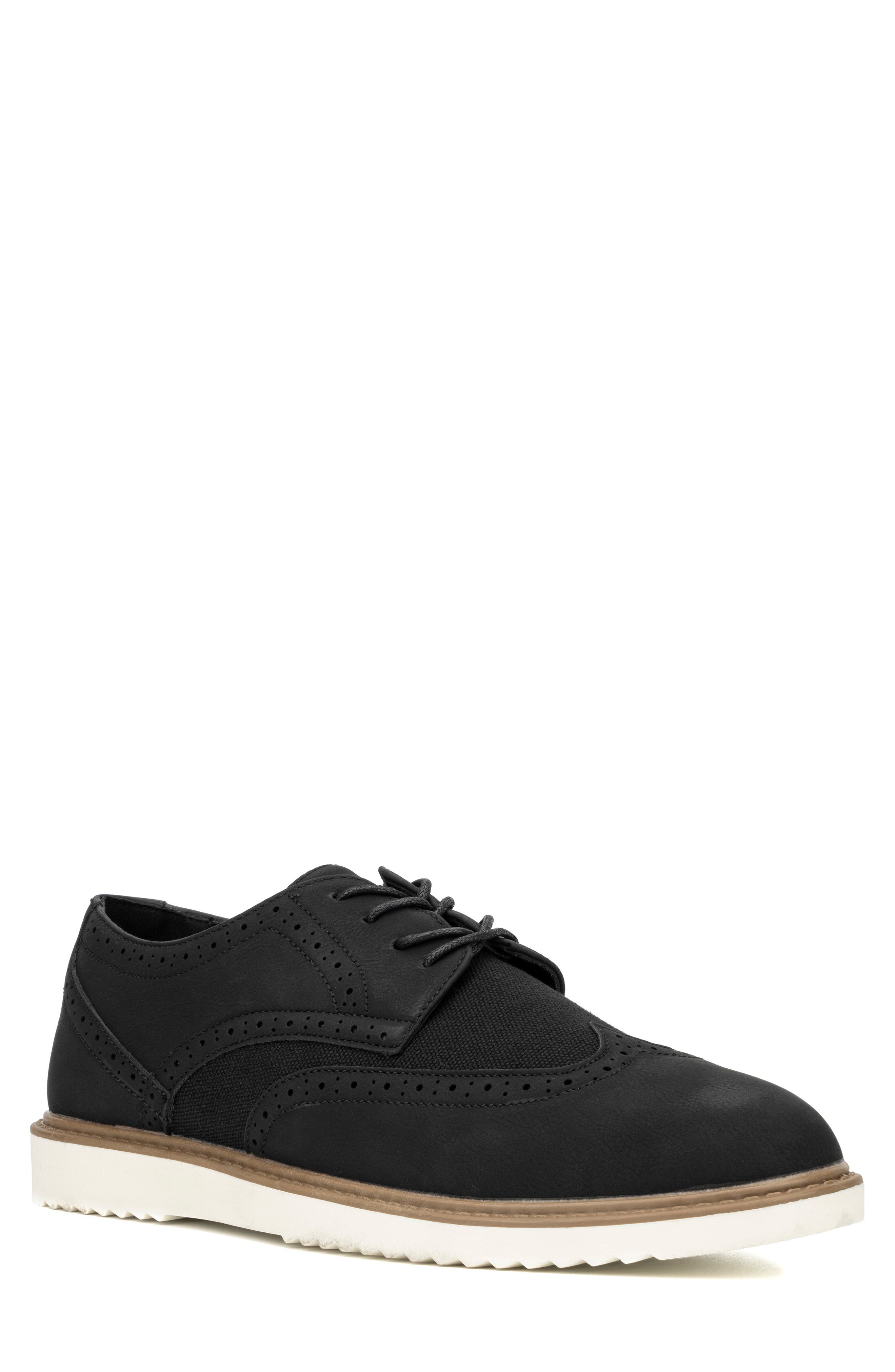 NEW YORK AND COMPANY Tyler Wingtip Loafer, Main, color, Black