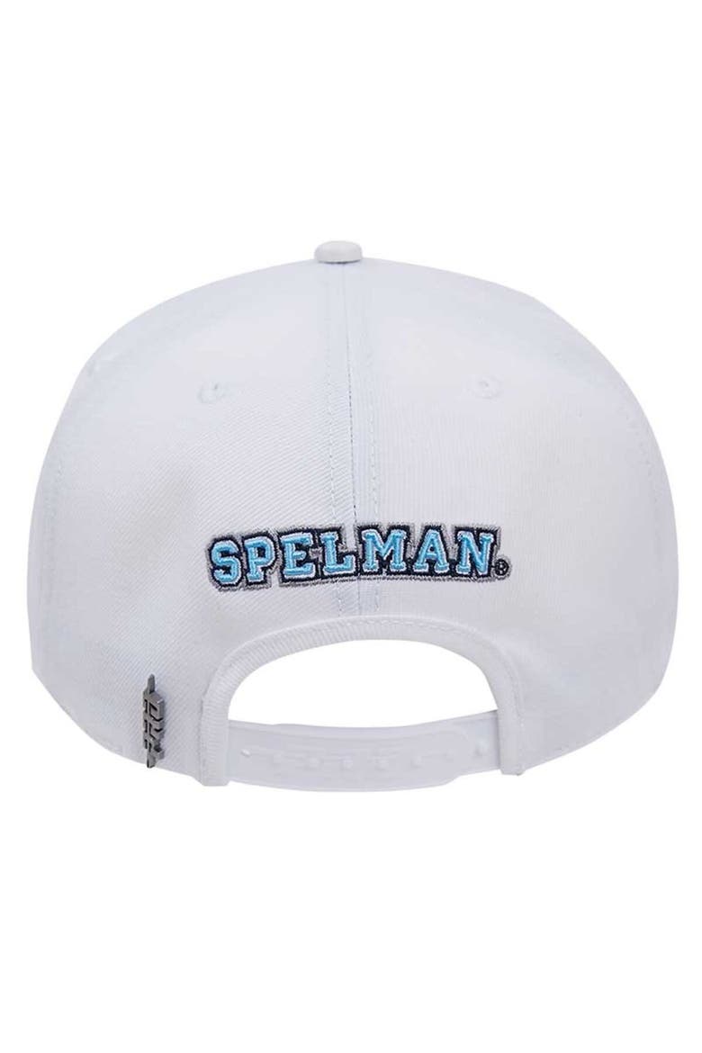 Men's Pro Standard White Spelman College Jaguars  Evergreen Wool Snapback Hat, Alternate, color, White
