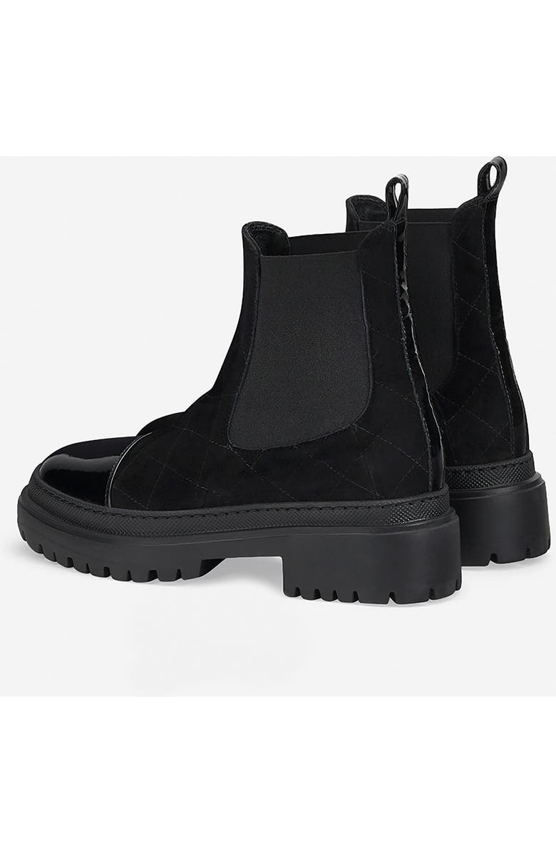 AGL Mary Beat Quilted Ankle Boot, Alternate, color, Black