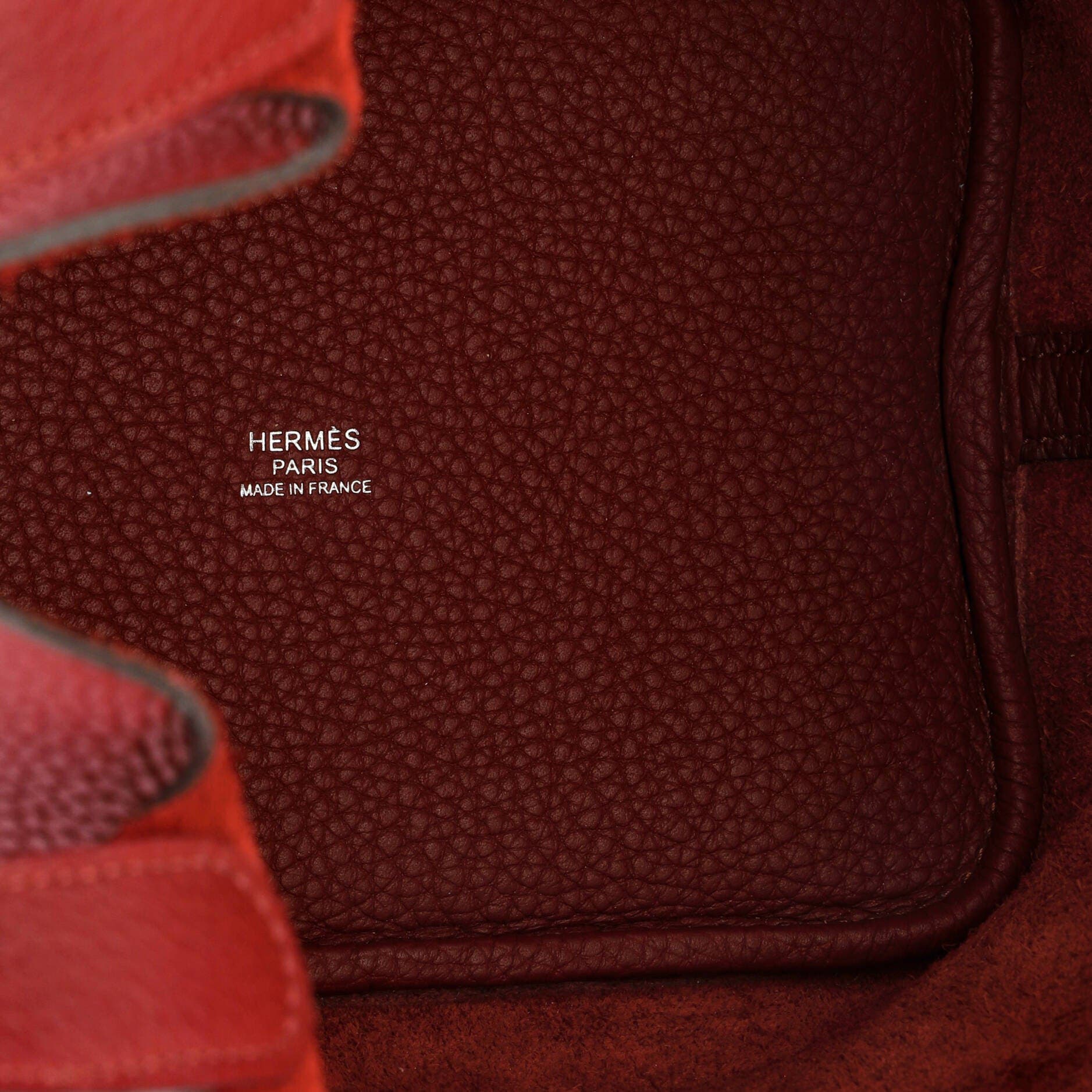 Pre-Owned Hermes Picotin Lock Bag Clemence PM, Alternate, color, Rouge H