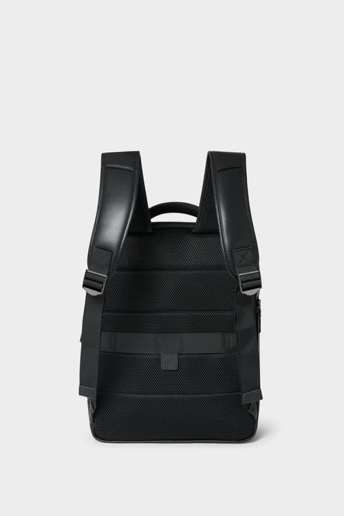 Osprey London The Charlie Leather Backpack In Black