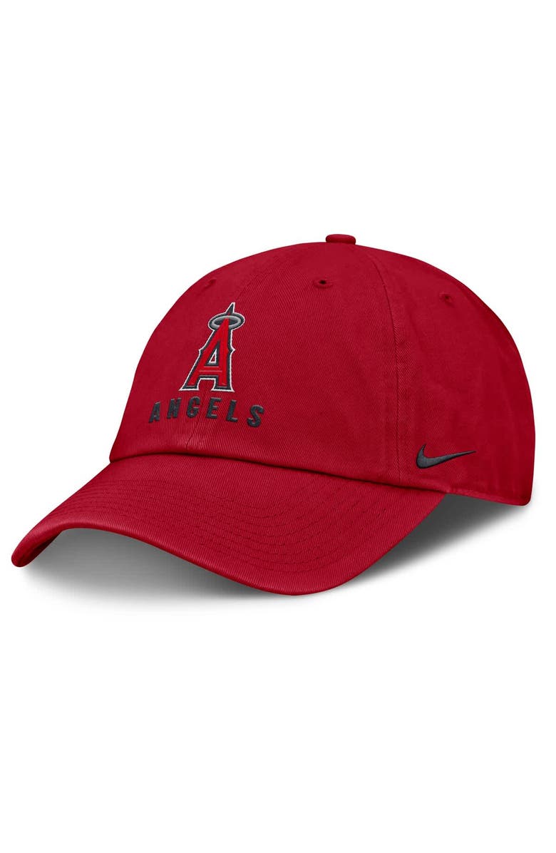 Nike Men's Nike Red Los Angeles Angels Club Adjustable Hat, Main, color, Red