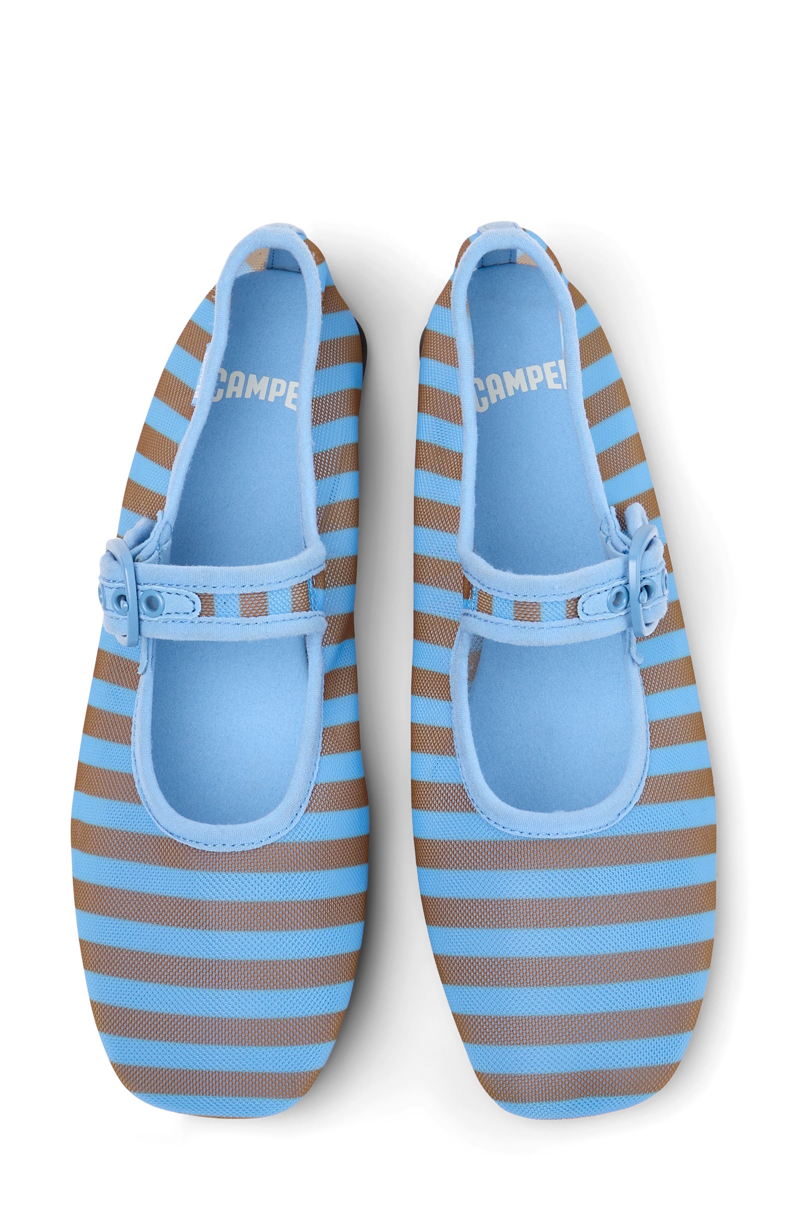 Camper Casi Myra Mary Jane Flat, Alternate, color, Multi - Blue
