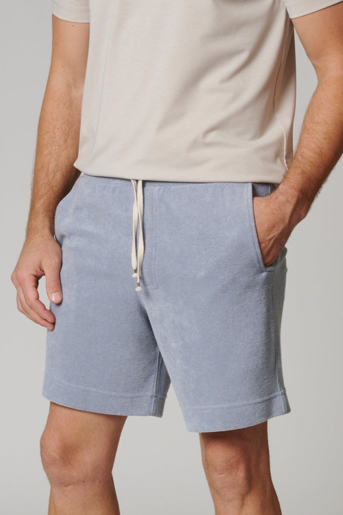 Leisure Lab Towel Short In Sky