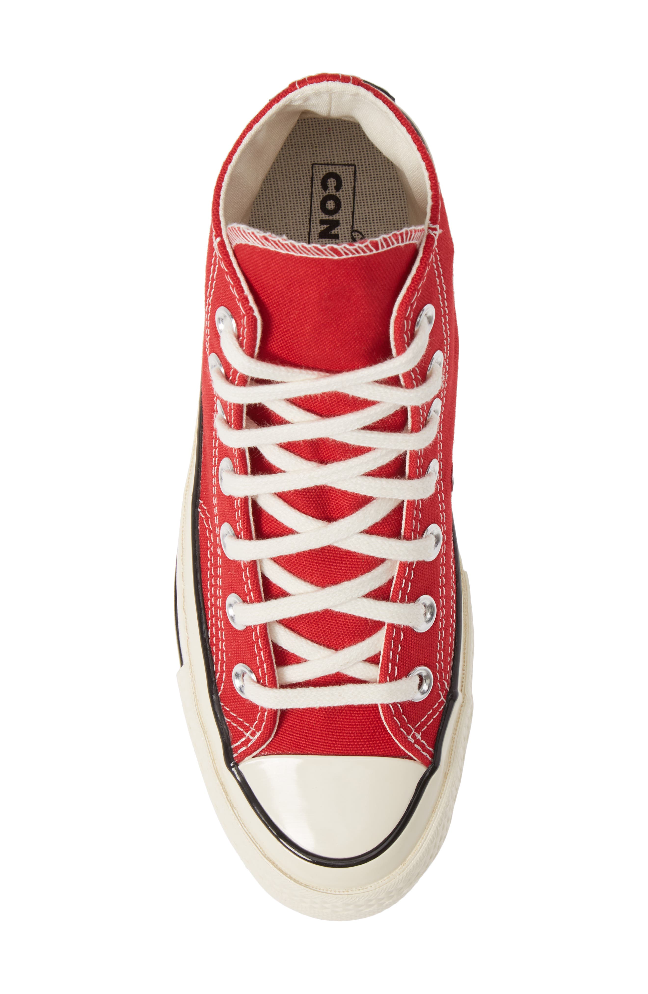 Chuck Taylor® All Star® 70 High Top Sneaker, Alternate, color, ENAMEL RED/ EGRET/ BLACK