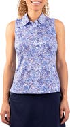 TailorByrd Paisley Print Polo Tank