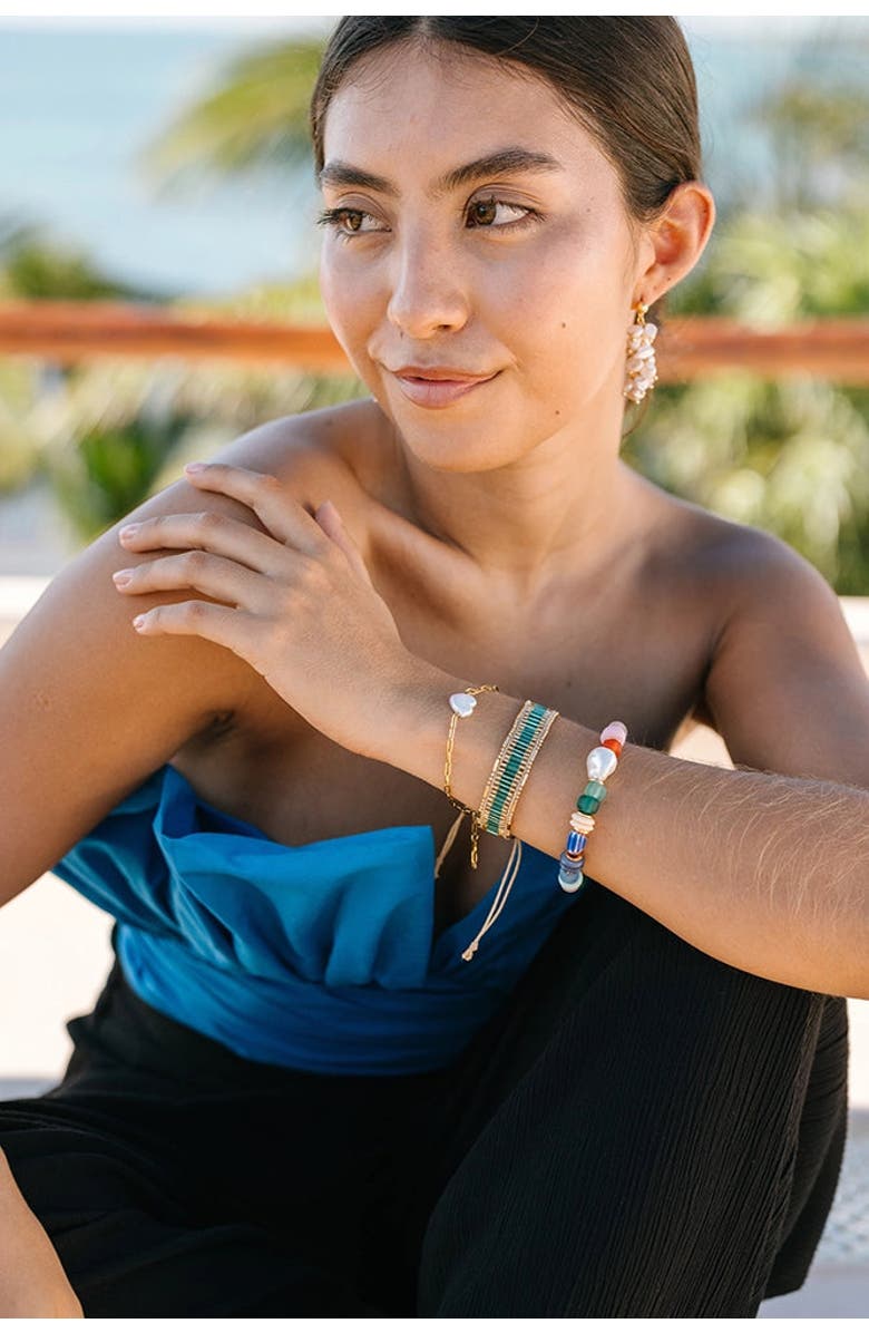 Noonday Collection Menagerie Bracelet, Alternate, color, Multi