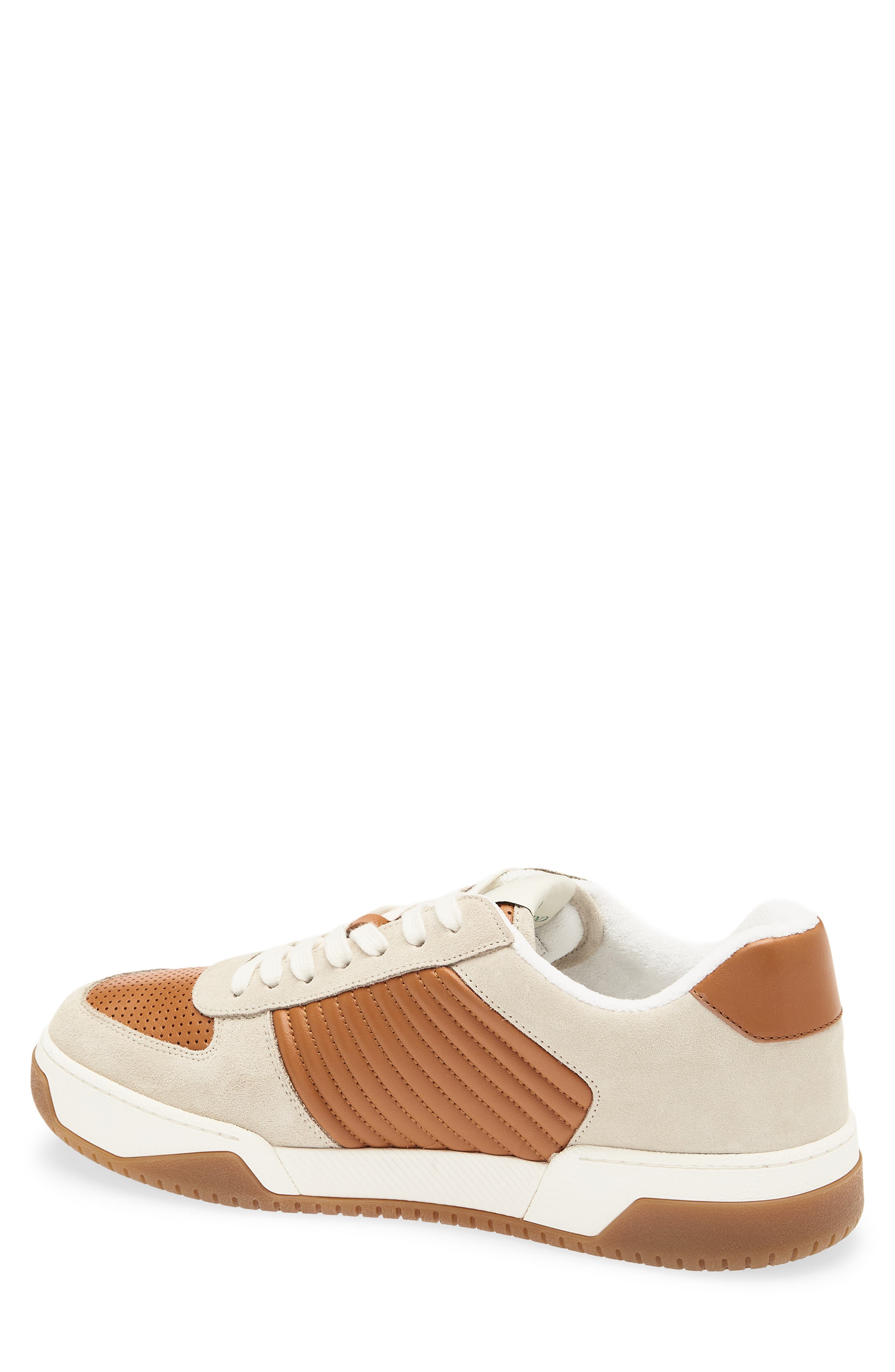 Sparry Low Top Sneaker, Alternate, color, BROWN MULTI