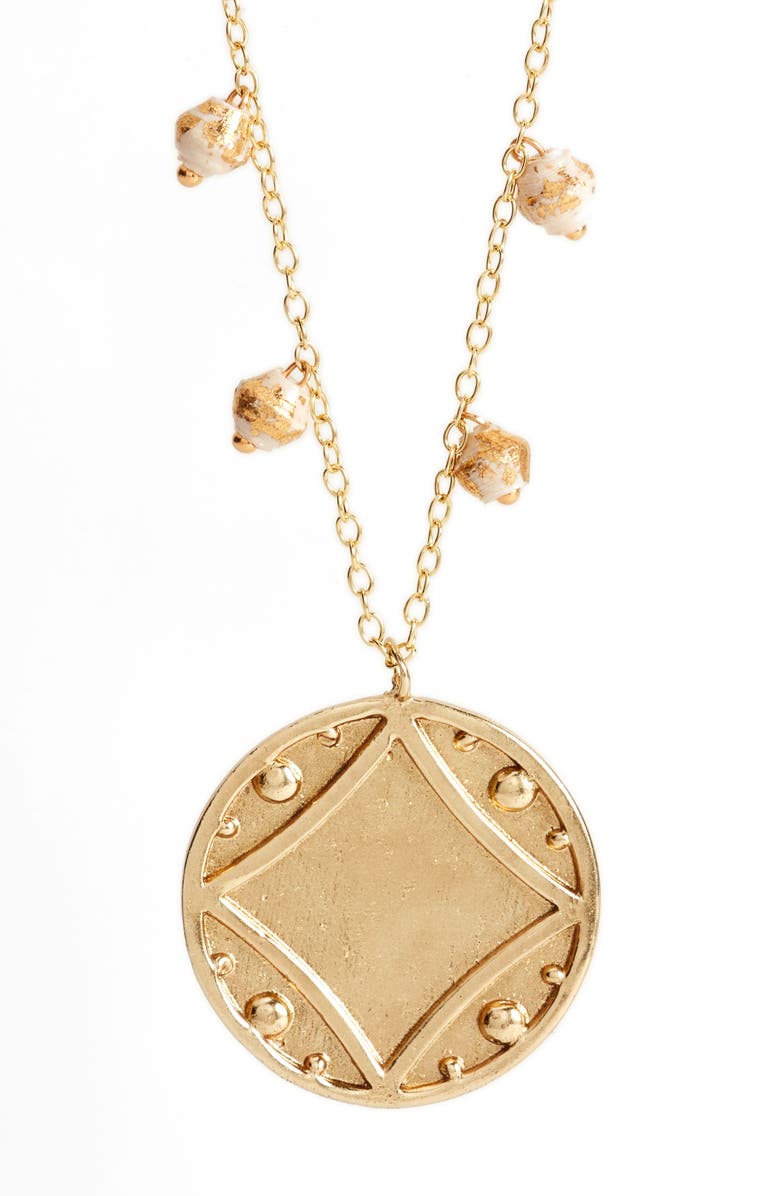 31 Bits Early Light Pendant Necklace, Alternate, color,