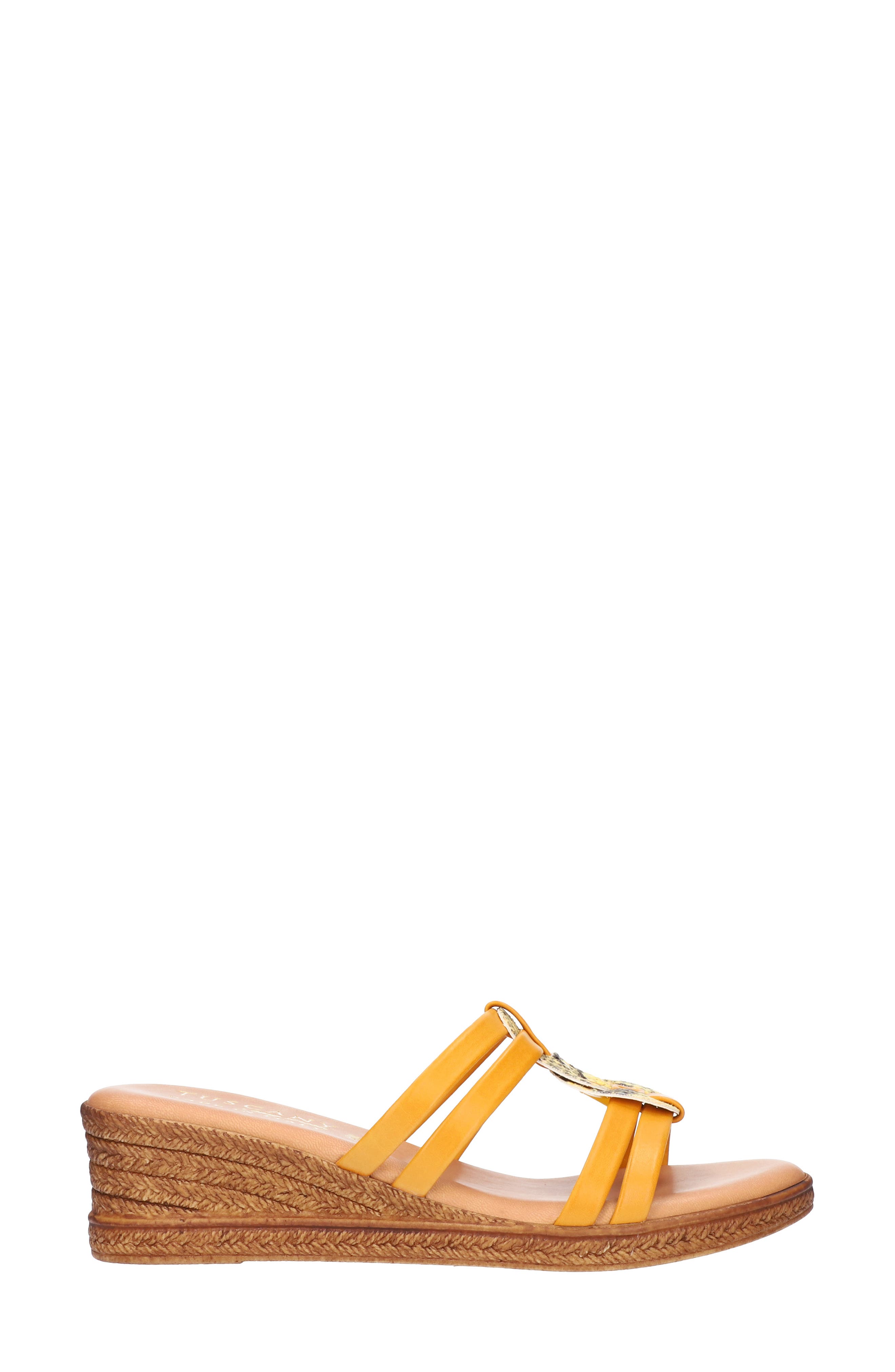 TUSCANY by Easy Street<sup>®</sup> Micola Wedge Slide Sandal, Alternate, color, 
