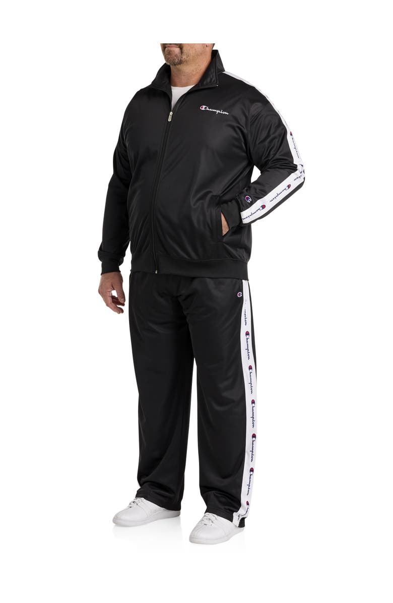 Champion Big & Tall Tricot Track Jacket, Alternate, color, 